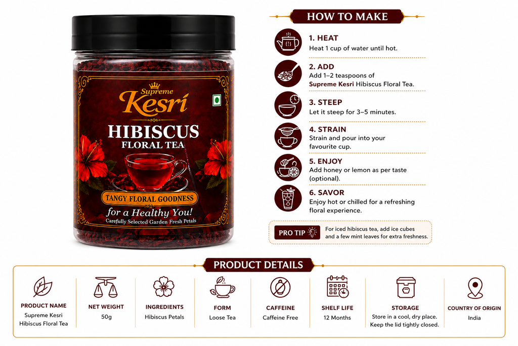 Hibiscus Floral Tea -100g