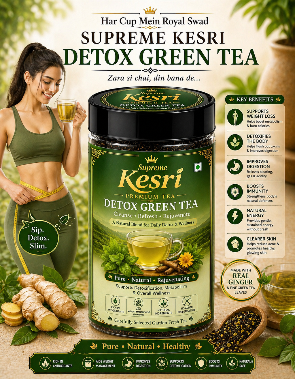 Detox Green Tea -100g
