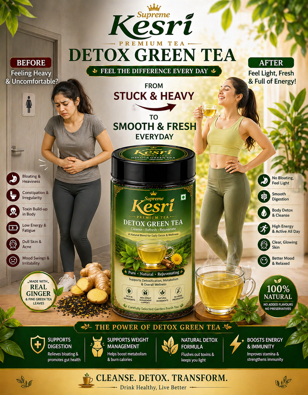 Detox Green Tea -100g