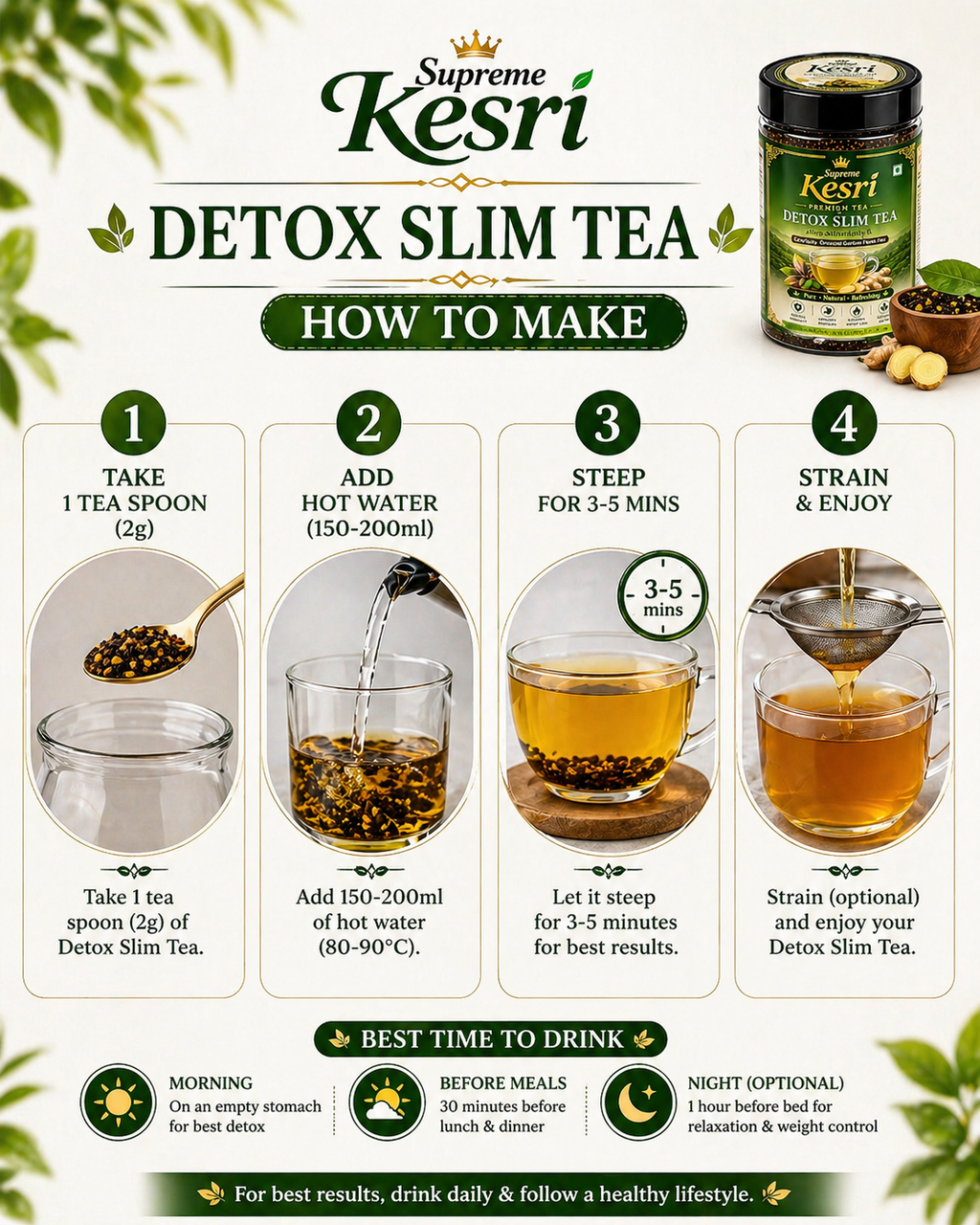 Detox Slim Tea 100g