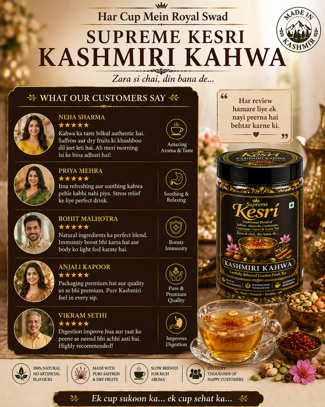 Kashmiri Kahwa-50g
