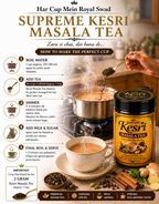 Supreme Kesri Masala Tea 200g