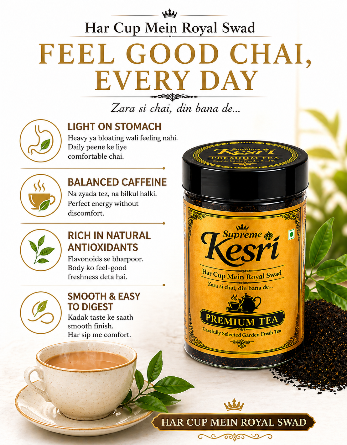 Supreme Kesri Premium Tea -200g